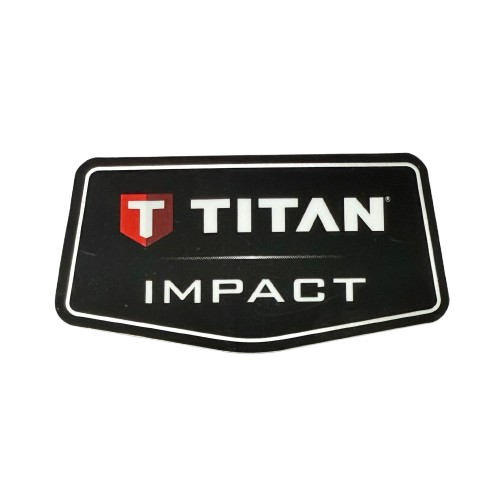 Titan 0532743 Front Cover Label