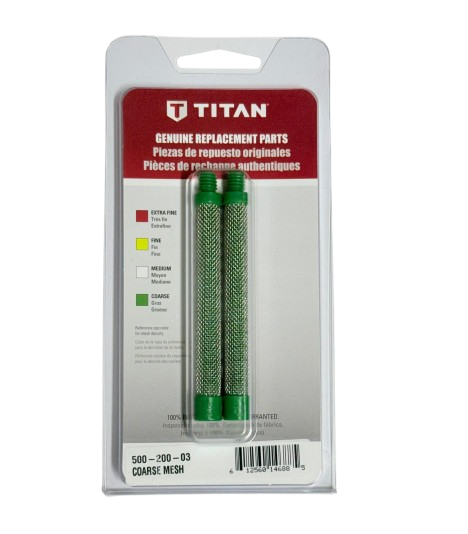 Titan 500-200-03 Green 30 Mesh-Coarse (2-Pack) Filter