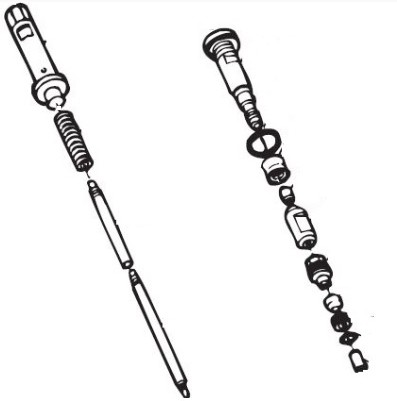 Titan 0179254 Valve Rod Complete