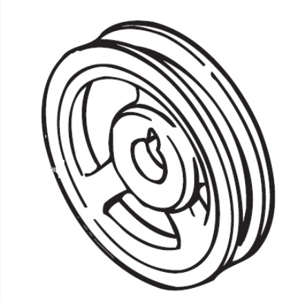 Titan 0290410 Pulley
