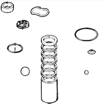 Titan 0294904 Fluid Section Packing Kit