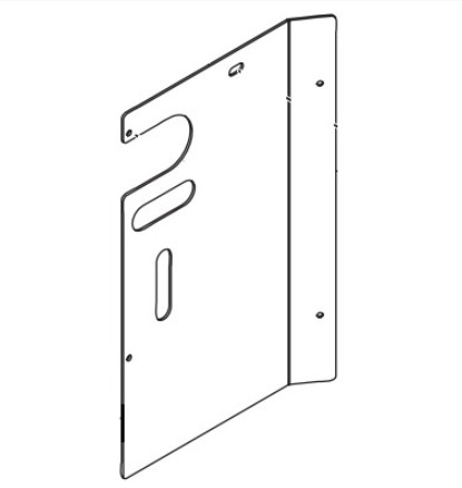 Titan 0533994 Right Shroud, red
