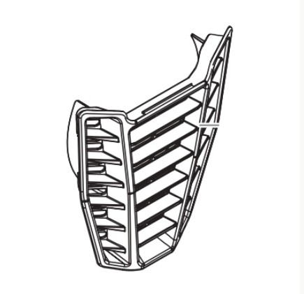 Titan 0537411 Air Intake Grate