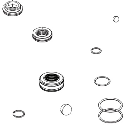 Titan 0558785 Fluid Section Repacking Kit