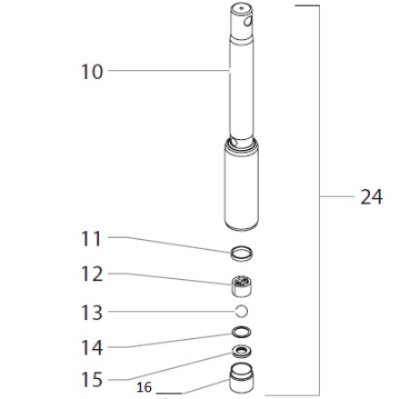 SprayTech 0509148A Piston Assembly