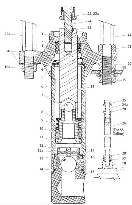 Titan 245-500 Major Service Kit
