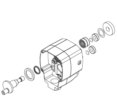 Titan 0507220 Gearbox Assembly Pkgd