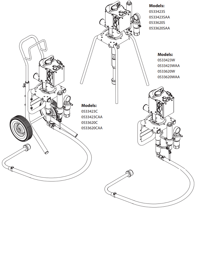 AirCoat 423 Airless Sprayers