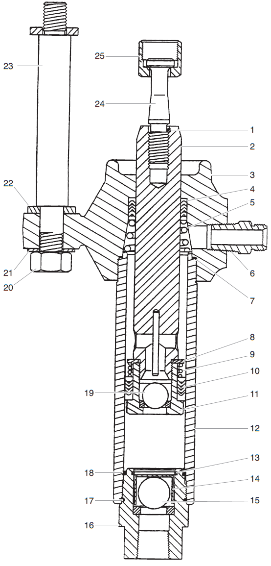 Commander 181-556 Fluid Pump Assembly Parts