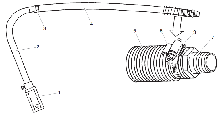 Commander Siphon Hoses Parts
