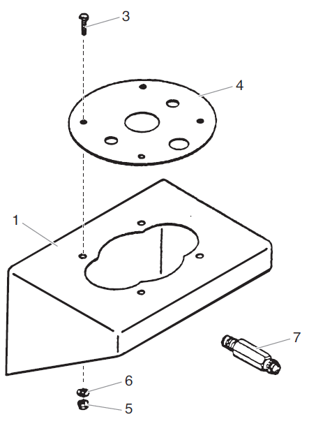 Commander Wall Bracket Parts