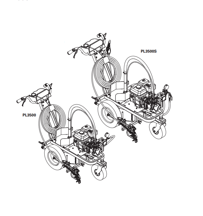 Titan PowrLiner 3500 / 3500S parts diagram