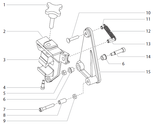 PowrLiner 3500/3500s Gun Holder Assembly Parts