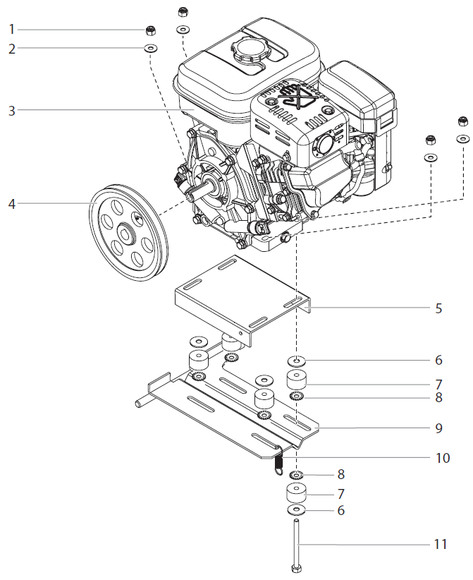 PowrLiner 6955 Gas Convertokit