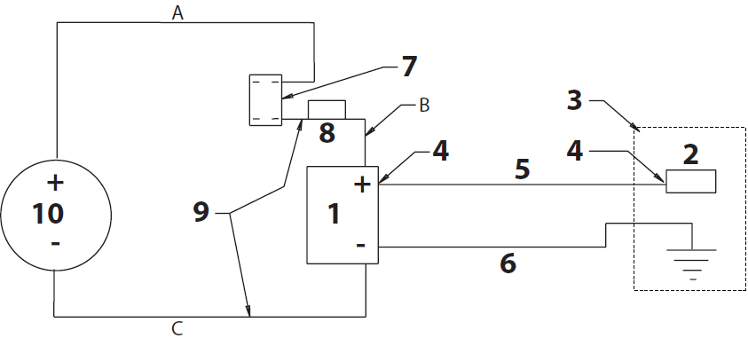 PowrLiner 6955 Connection Diagram