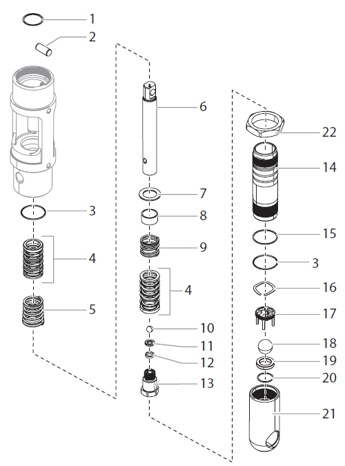 PowrLiner 6955 Fluid Section
