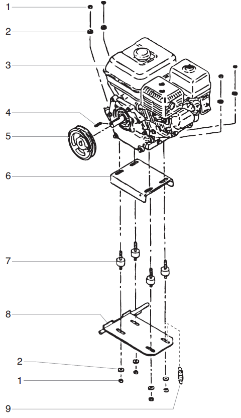 PowrLiner 8900XLT Gas Convertokit (P/N 506-147)