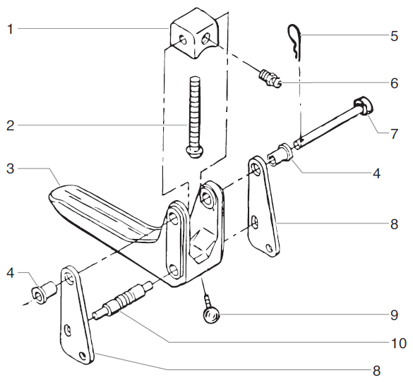 PowrLiner 8900XLT Trigger Assembly