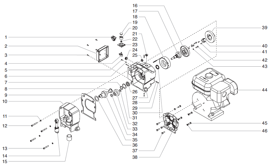 ProMark II Drive Assembly Parts