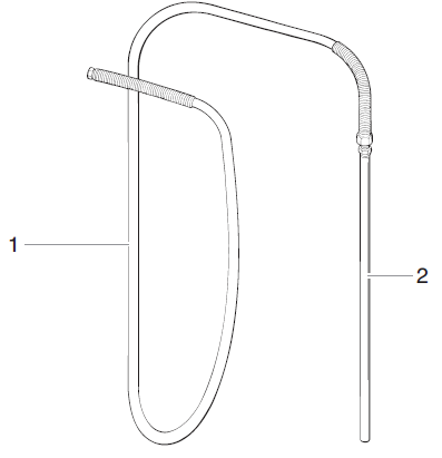 ProMark II Return Hose Assembly Parts (P/N 779-266)