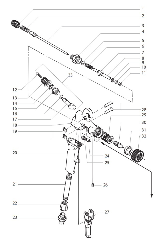 CAPSpray Maxum II Compressor Pressure Feed Gun