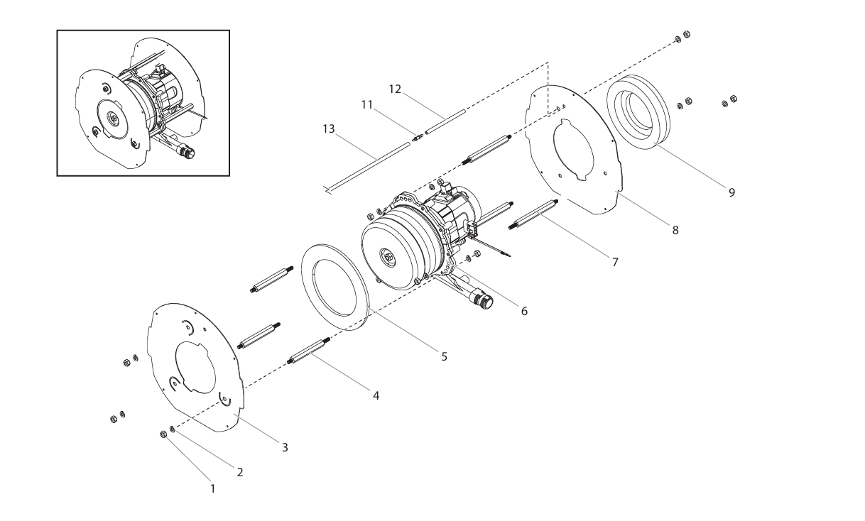 Capspray X 115 Turbine Assembly Parts