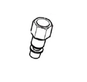 Titan 0508422 QD Nipple, 1/4