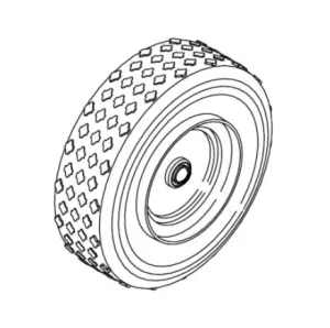 Titan 0509850 Rear wheel