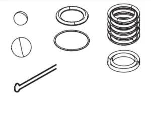 Titan 0533936 Fluid Pump Repair Kit