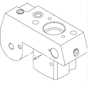 Titan 0551681 Fluid Section Housing or Pump Manifold