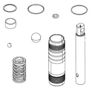 Titan 107-501 Major Fluid Section Service Kit