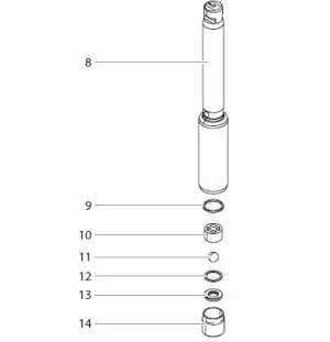 Titan 805-267A Piston Assembly
