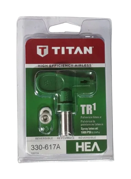 Titan 330-617 TR1 617 High efficiency airless Tip – Part #330-617A