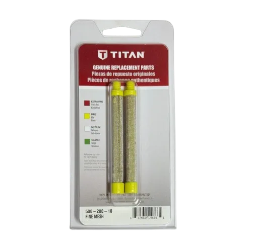 Titan 500-200-10 Yellow 100 Mesh - Fine (2-Pack) – Part #500-200-10