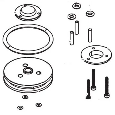 Titan 0153538 Air Valve and Piston Assembly, pmp – Part #153538