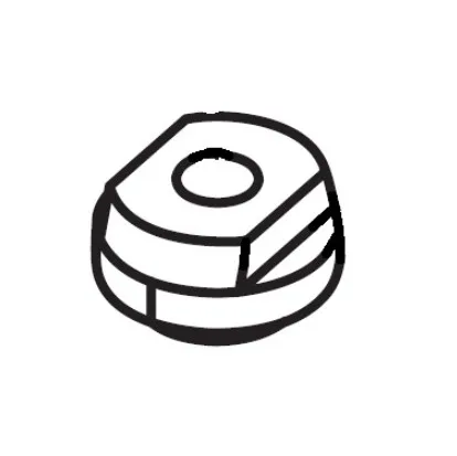 Titan 0533967 Trip Nod Nut, 10" Air Motor – Part #533967