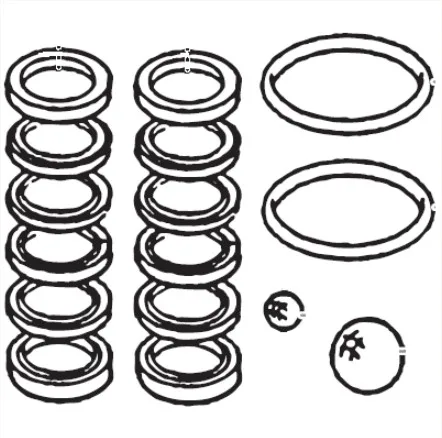 Titan/Speeflo 155-051 Minor Service kit Set, Leather – Part #155-051