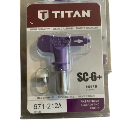 Titan 671-212A Tip Assembly Fine Finish 212 – Part #671-212