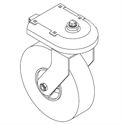 Titan 759-508A Front Wheel Assembly – Part #759-508A