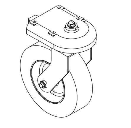 Titan 759-519A Front wheel Assembly – Part #759-519A