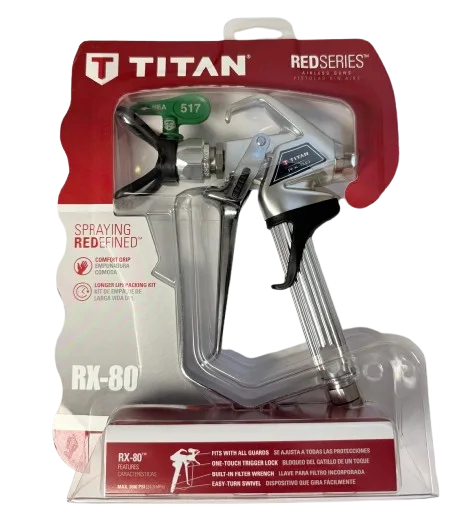 Titan 0538005 RX-80 Airless Spray Gun (Replaces Titan 296329) – Part #538005