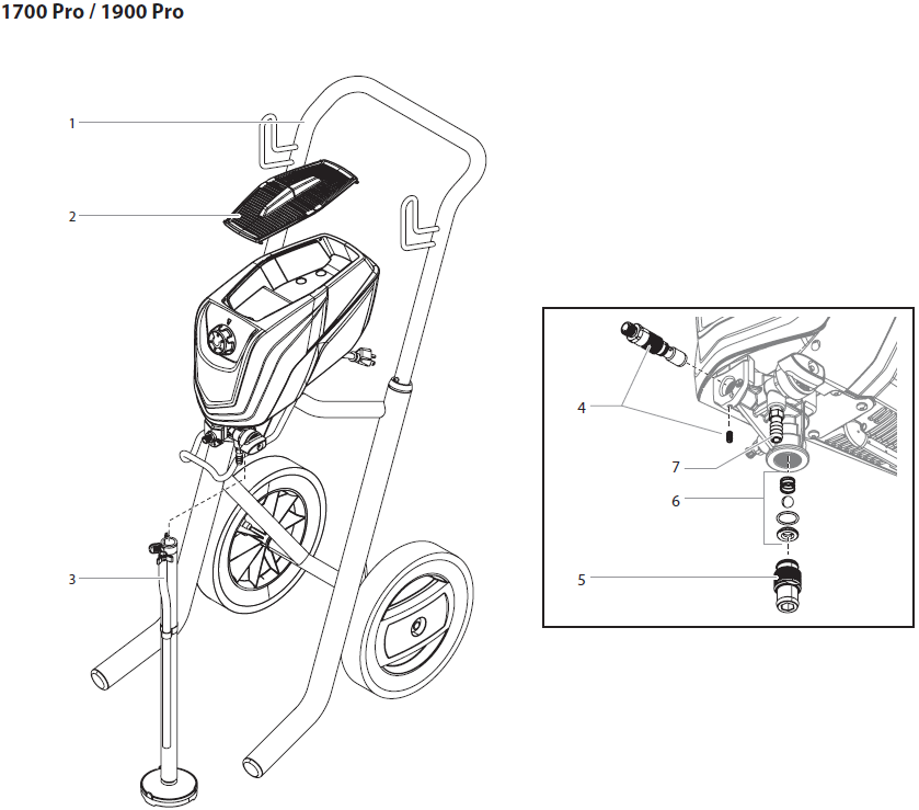 Titan ControlMax 1700/1900 parts diagram