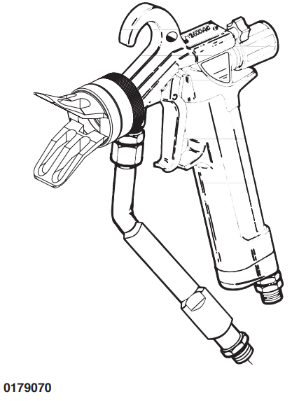 GM 2600 Air Assisted/Airless Spray Gun