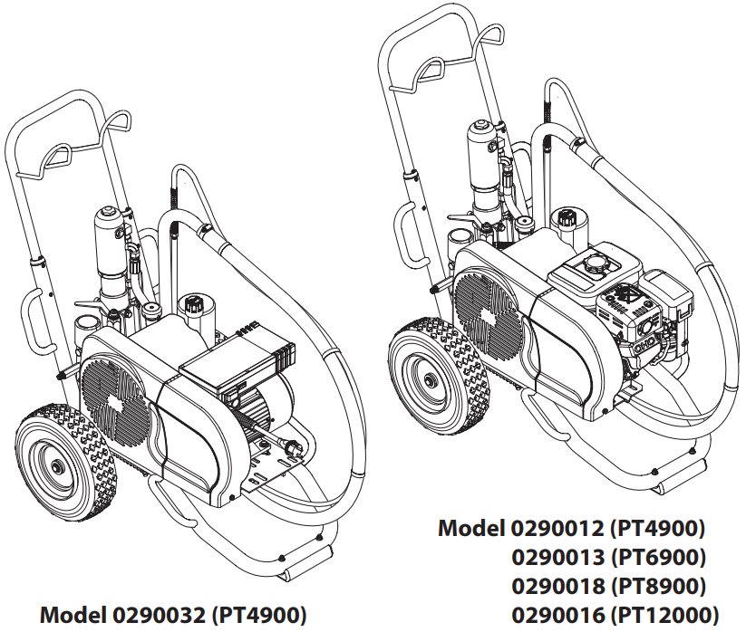 Titan PowrTwin 8900 Plus parts diagram