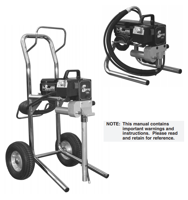 Titan RentSpray 650 Airless Sprayer